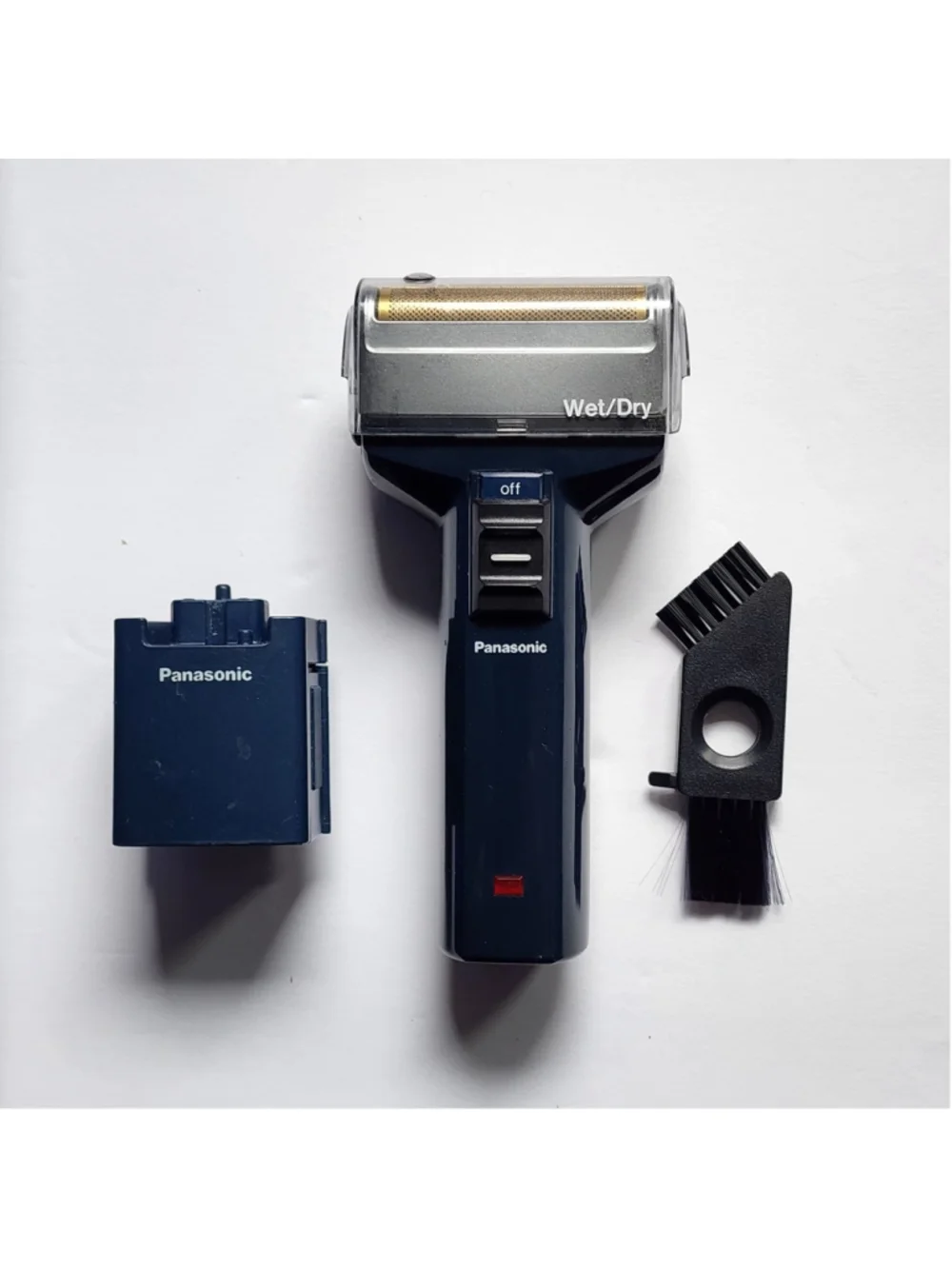 Vintage Panasonic Mr. Whisk Wet/Dry Shaver ES868 Complete Set Tested Works w/Box